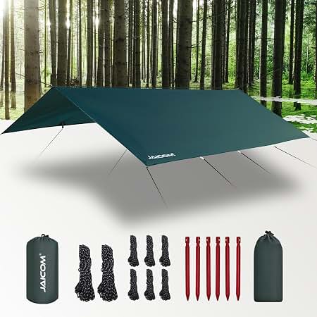 Amazon.com: DD Hammocks - DD Tarp 4x4 - Coyote Brown: 13ft x 13ft